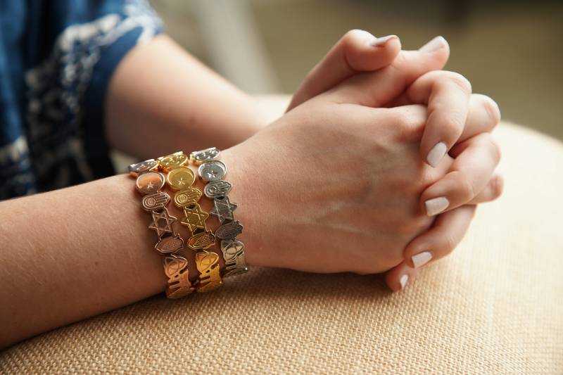 Toleranz Signatur Edelstahl Manschettenarmband Toleranz Signatur Edelstahl Manschettenarmband von ToleranceTime