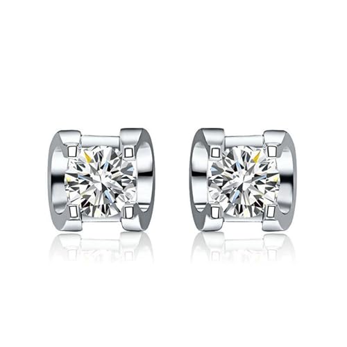 Tolldek 14 Karat Weißgold 585 Ohrstecker Frauen Echtgold Schmuck, Moissanit Klassiker Ohrstecker, 14K Gold Ohrringe Boho Echtgold Schmuck Tolldek 14 Karat Weißgold 585 Ohrstecker Frauen Echtgold Schmuck, Moissanit Klassiker Ohrstecker, 14K Gold Ohrringe Boho Echtgold Schmuck von Tolldek