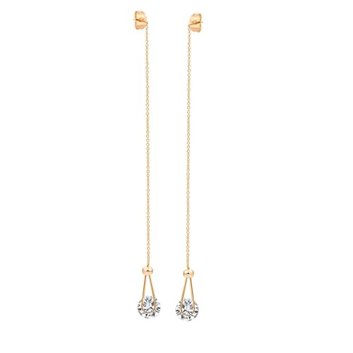 Tolldek Gold 18K 750 Ohrstecker Frauen Echter Schmuck, Moissanit Kette Ohrhänger, Gelbgold Au750 Ohrringe Nickelfrei Echter Schmuck Tolldek Gold 18K 750 Ohrstecker Frauen Echter Schmuck, Moissanit Kette Ohrhänger, Gelbgold Au750 Ohrringe Nickelfrei Echter Schmuck von Tolldek