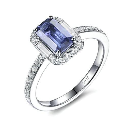 Tolldek Sterlingsilber S925 Freundschaftsringe, Quadrat Zirkonia Lila Pärchen Ringe Sterling Silber 925, Partnerringe Freundschaftsringe Frauen Echt Schmuck, Gr. 48 Tolldek Sterlingsilber S925 Freundschaftsringe, Quadrat Zirkonia Lila Pärchen Ringe Sterling Silber 925, Partnerringe Freundschaftsringe Frauen Echt Schmuck, Gr. 48 von Tolldek