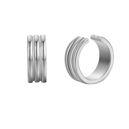Tolldek Weißgold 375 9 Karat Ohrringe Frauen Echter Schmuck, Kreis Ohrklemme, 9K Gold Damen Ohrstecker Klein Echter Schmuck von Tolldek