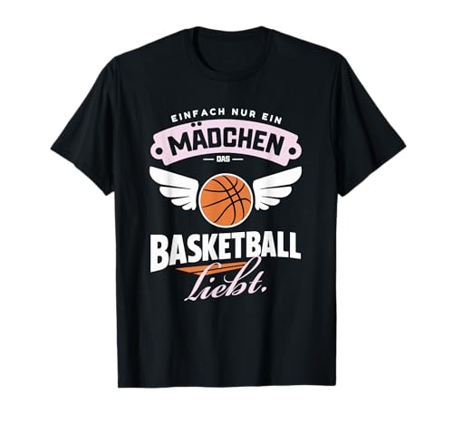 Nur ein Mädchen Basketball Team Abschied Sport T-Shirt von Tolle Basketball & Sport Trainer Geschenkideen Co.