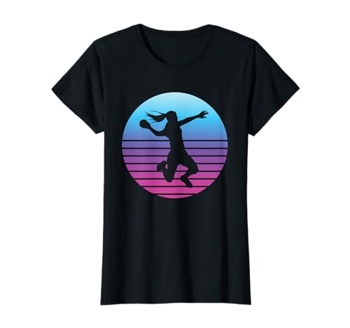 Handballerin Handballer Vintage Handball Damen Kinder T-Shirt Handballerin Handballer Vintage Handball Damen Kinder T-Shirt von Tolle Handballerin Handball Torwart Geschenke