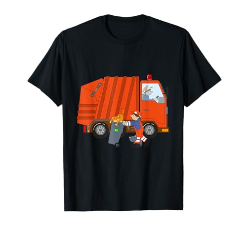 Müllauto Berufe Müllmann Müllwagen Jungen Müllabfuhr T-Shirt Müllauto Berufe Müllmann Müllwagen Jungen Müllabfuhr T-Shirt von Tolle Kinder Motive ohne Text Shop