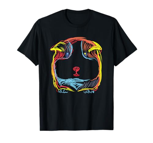 Meerschweinchen Gekritzel Outfit Kleidung Geschenk Kinder T-Shirt von Tolle Meerschweinchen Geschenk Ideen Damen Herren