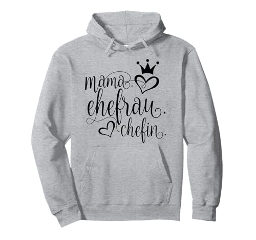 Mama Ehefrau Chefin Witzig Muttertag Boss Geschenk Pullover Hoodie von Tollste Mama Der Welt Design