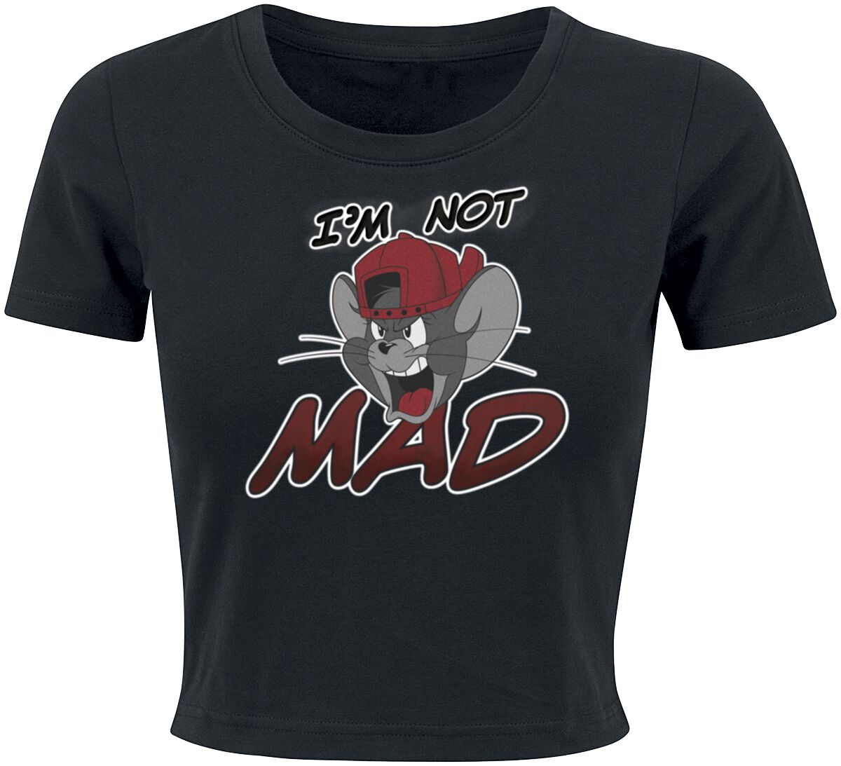 Tom And Jerry Jerry - I'm Not Mad T-Shirt schwarz in L von Tom And Jerry