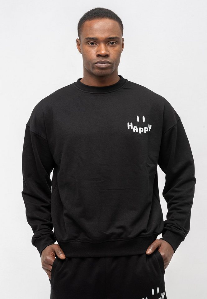 Tom Barron Freizeitanzug Herren Freizeit Trainingsanzug „Happy“, mit sportivem Design von Tom Barron