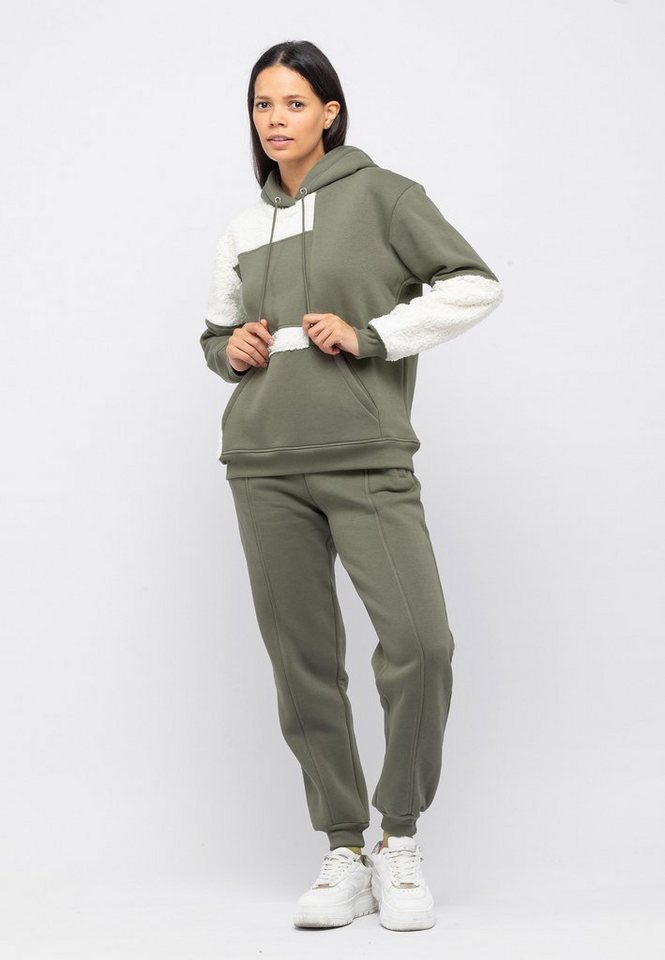 Tom Barron Freizeitanzug LÄSSIGER TRAININGSANZUG MIT FLEECE-PUFFY-PATCH, mit modernem Design Tom Barron Freizeitanzug LÄSSIGER TRAININGSANZUG MIT FLEECE-PUFFY-PATCH, mit modernem Design von Tom Barron