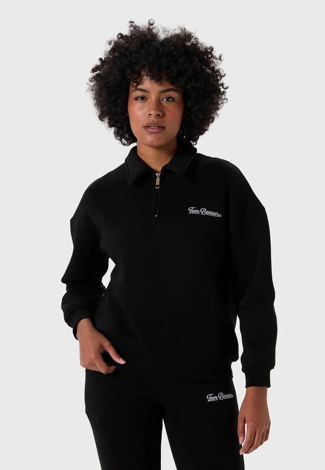 Tom Barron Freizeitanzug Oversize Half Zipper Relaxed Tracksuit With Polo Crew Tom Barron Freizeitanzug Oversize Half Zipper Relaxed Tracksuit With Polo Crew von Tom Barron