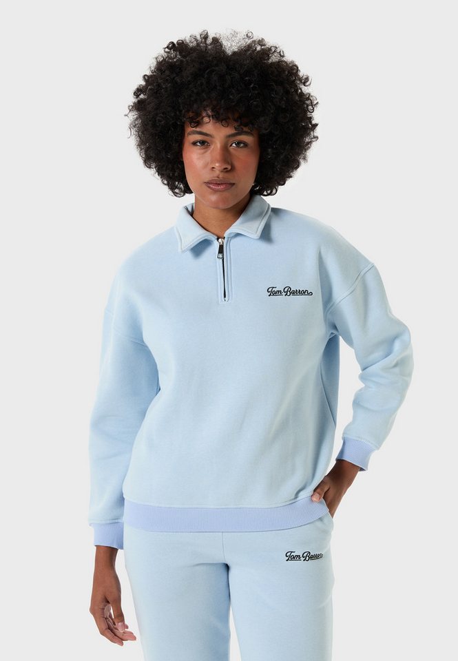 Tom Barron Freizeitanzug Oversize Half Zipper Relaxed Tracksuit von Tom Barron