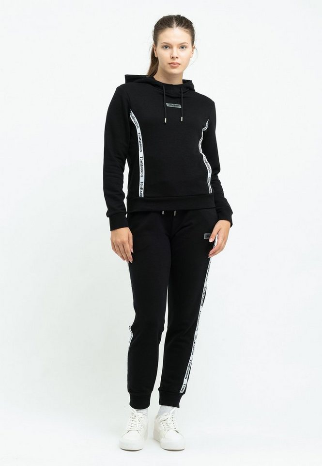 Tom Barron Freizeitanzug SWEATSHIRT HODDIE AND PANT SET, mit sportivem Design von Tom Barron