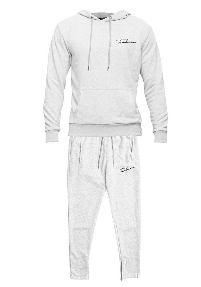 Tom Barron Jogginganzug mit Label-Print, mit Kapuze von Tom Barron