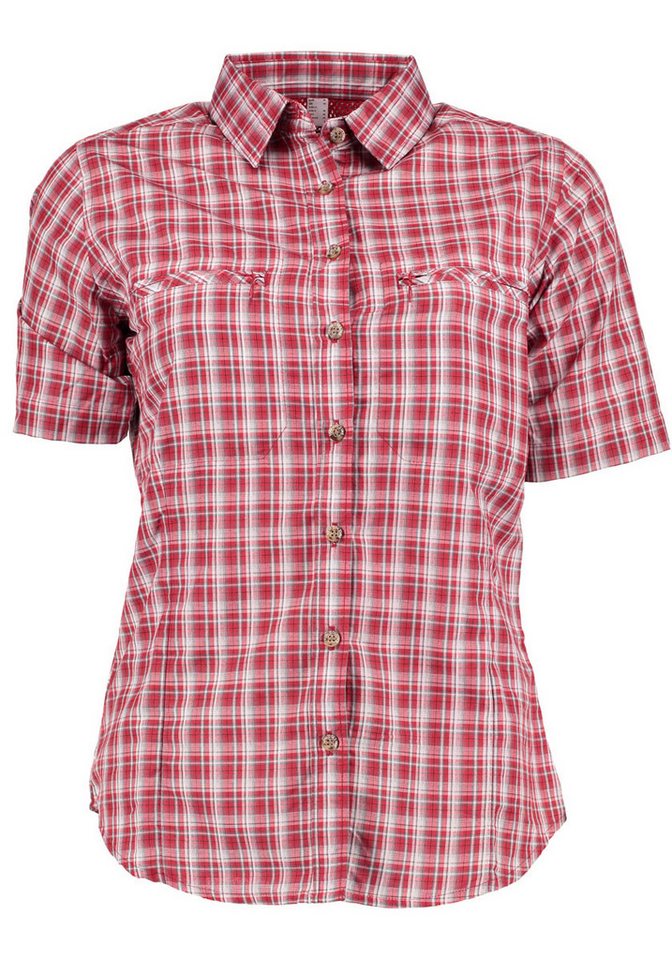 Tom Collins Kurzarmbluse Bubnu Damen Kurzarmbluse mit 2 Reißverschlusstaschen von Tom Collins