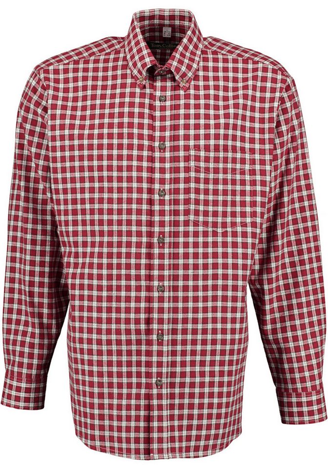 Tom Collins Langarmhemd Aguta Herren Hemd mit Button-Down-Kragen von Tom Collins