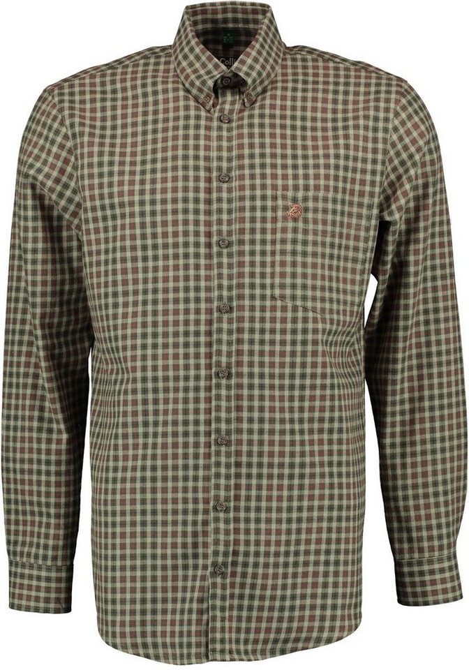 Tom Collins Outdoorhemd Drinu Herren Langarm Jagdhemd mit Button-Down-Kragen von Tom Collins