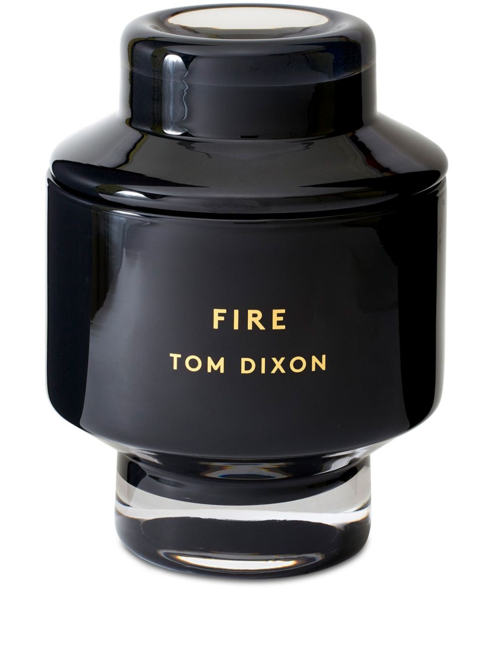 Tom Dixon Große Fire Duftkerze (1,6kg) - Schwarz von Tom Dixon