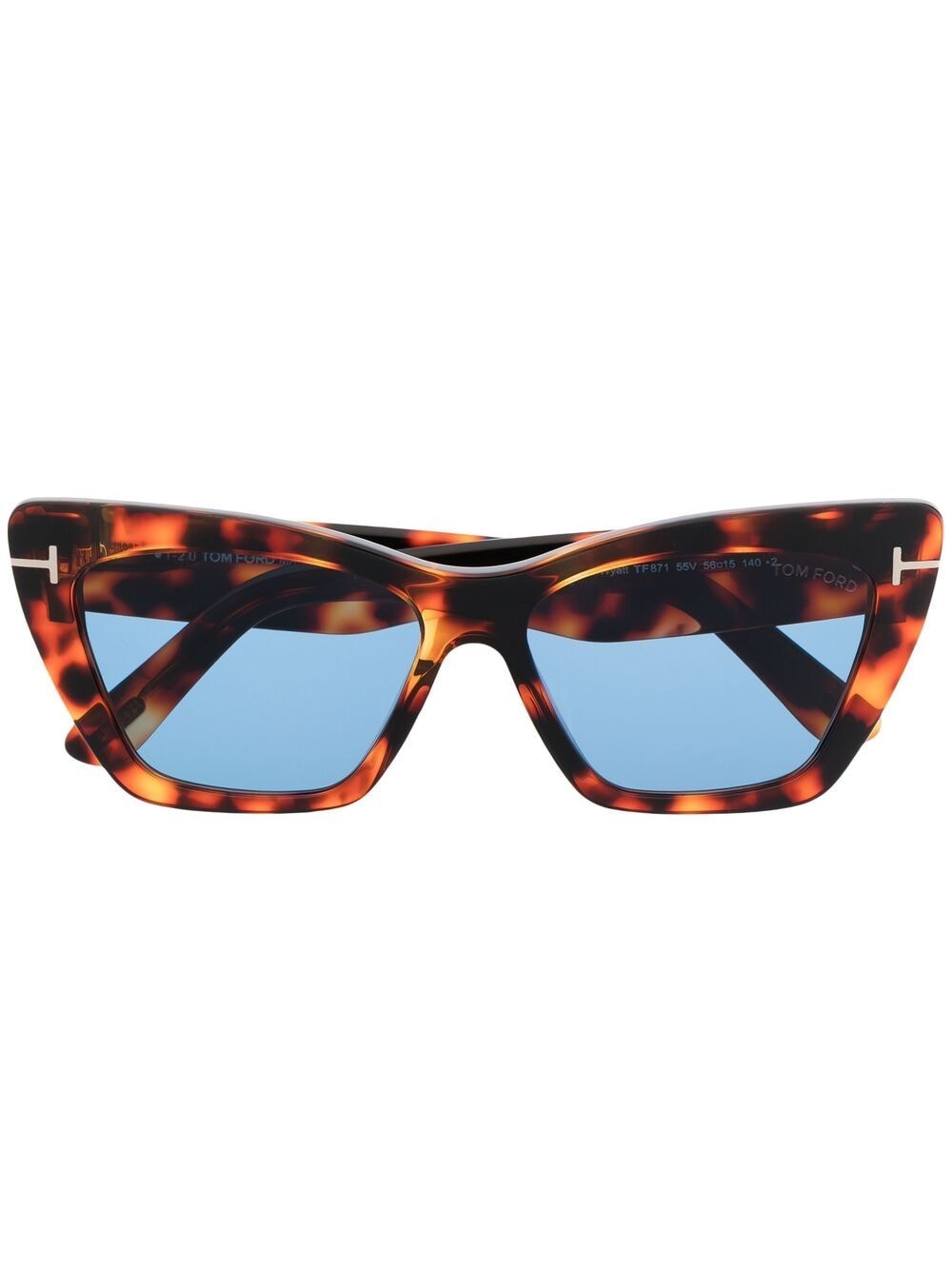 TOM FORD Eyewear Sonnenbrille im Butterfly-Design - Braun von TOM FORD Eyewear