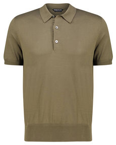 Herren Feinstrickpolo kurzärmlig SUPERFINE SEA ISLAND COTTON von Tom Ford