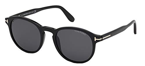 TOM FORD Unisex Dante Sunglasses, Shiny Black, 52/21/145 TOM FORD Unisex Dante Sunglasses, Shiny Black, 52/21/145 von Tom Ford