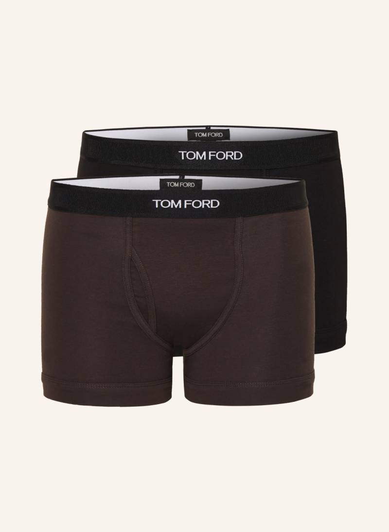 Tom Ford 2er-Pack Boxershorts schwarz Tom Ford 2er-Pack Boxershorts schwarz von Tom Ford