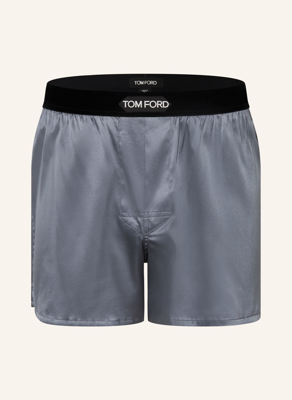 Tom Ford Boxershorts Aus Seide grau von Tom Ford