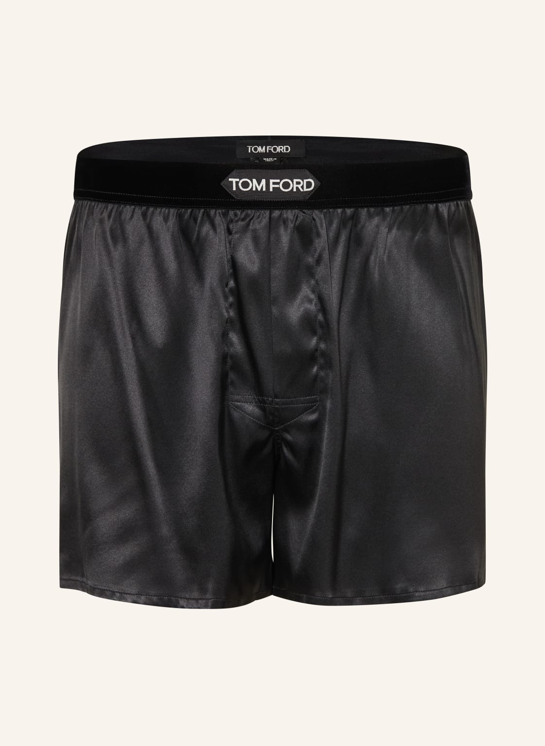 Tom Ford Boxershorts Aus Seide schwarz von Tom Ford