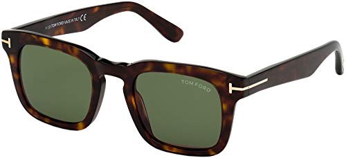 Tom Ford DAX FT 0751 Dark Havana/Green 50/22/145 Unisex Sonnenbrillen von Tom Ford