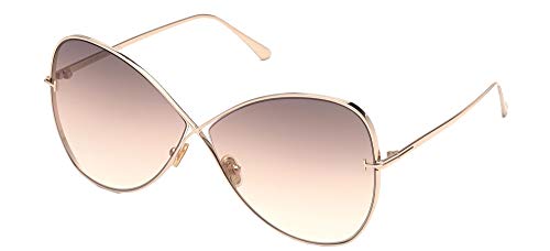 Tom Ford Damen Sonnenbrillen FT0842, 28F, 66 von Tom Ford