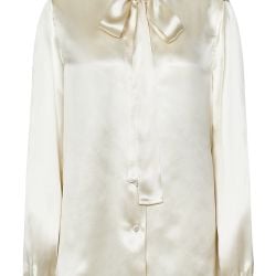 Tom Ford Damen Weiße Seidenbluse von Tom Ford