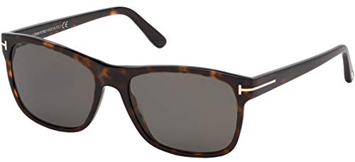 Tom Ford GIULIO FT 0698 Dark Havana/Grey 59/18/145 Unisex Sonnenbrillen von Tom Ford