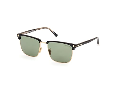 Tom Ford HUDSON-02 FT 0997-H Black/Green 55/18/145 Herren Sonnenbrillen von Tom Ford