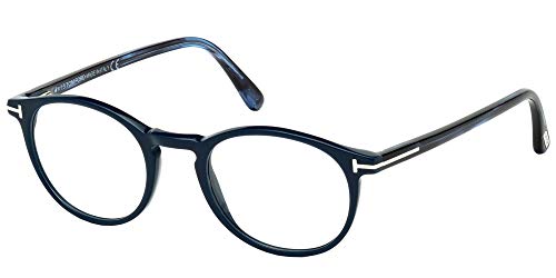 Tom Ford Herren Ft5294 Brillengestelle, Blau (BLU LUC), 48 von Tom Ford
