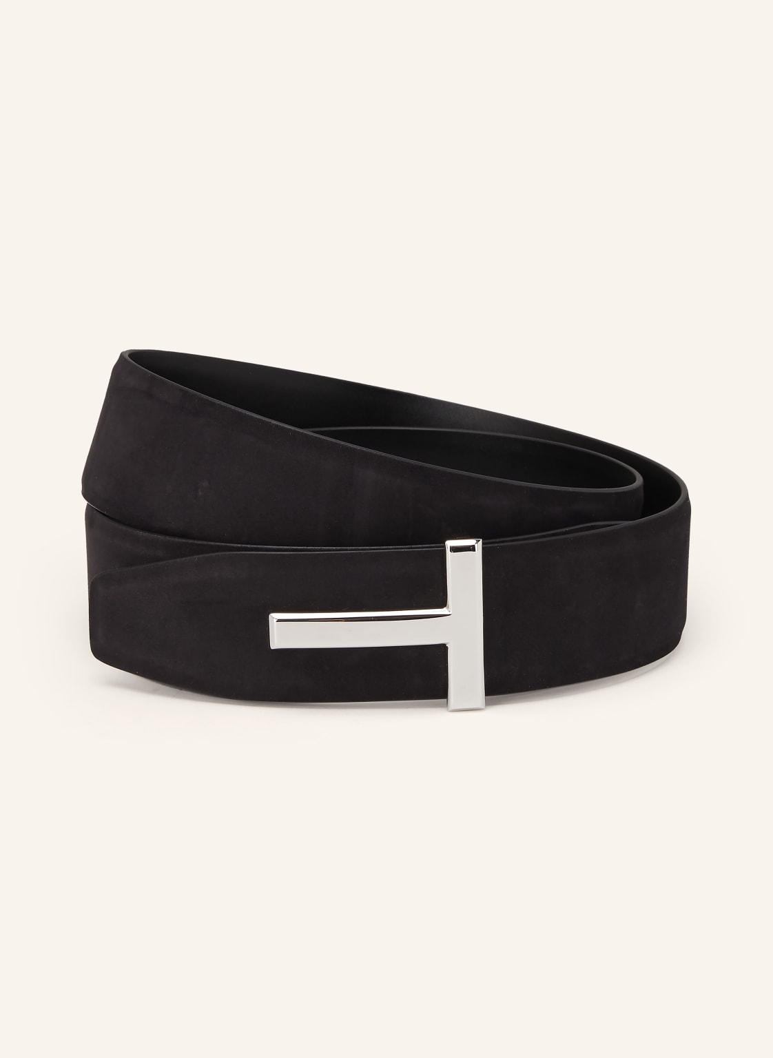 Tom Ford Ledergürtel T-Belt Zum Wenden schwarz von Tom Ford