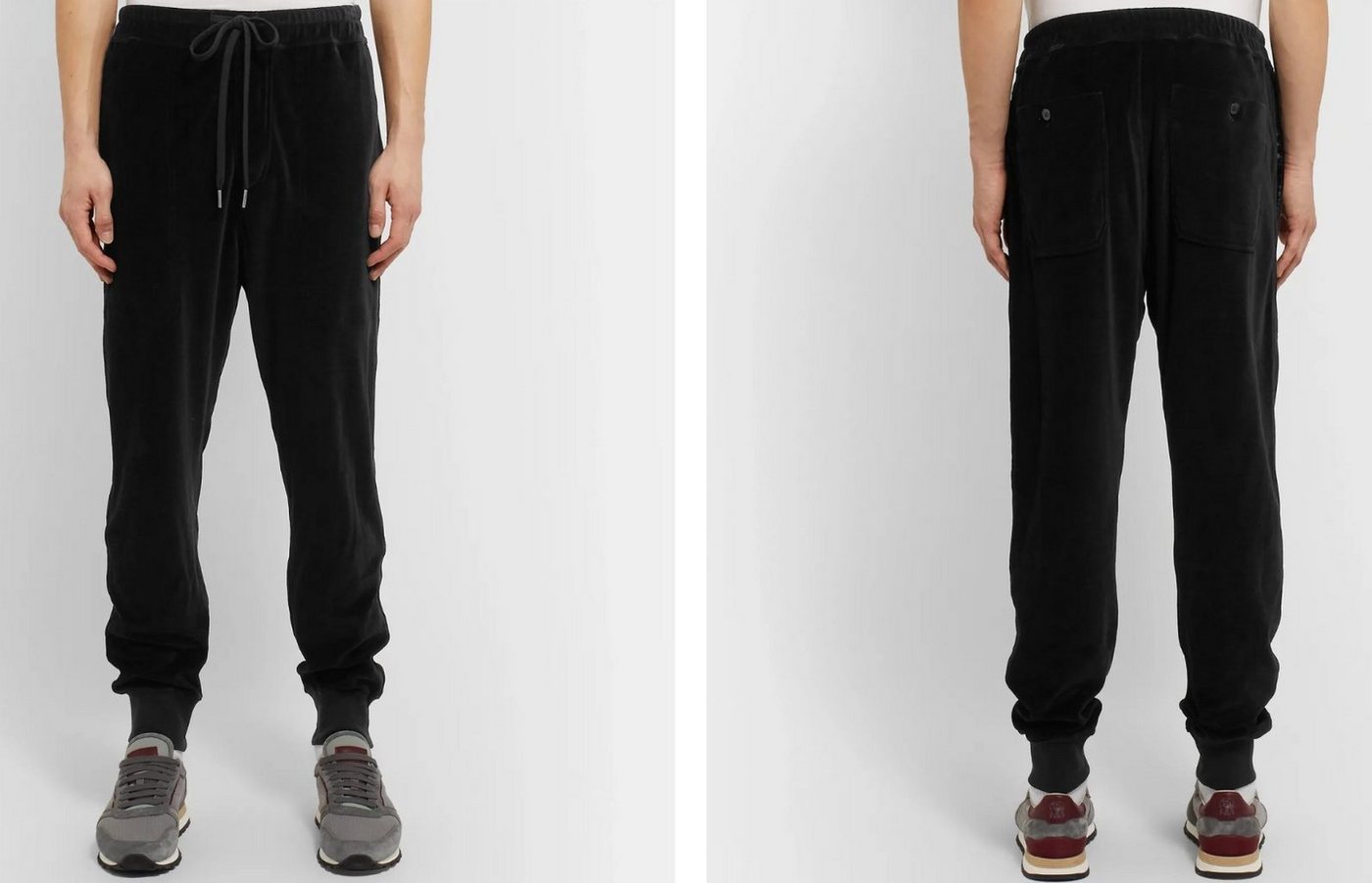 Tom Ford Loungehose TOM FORD VELOUR VELOR SWEATPANTS TRAVELWEAR JOGGING TRACK PANTS TROUSE von Tom Ford