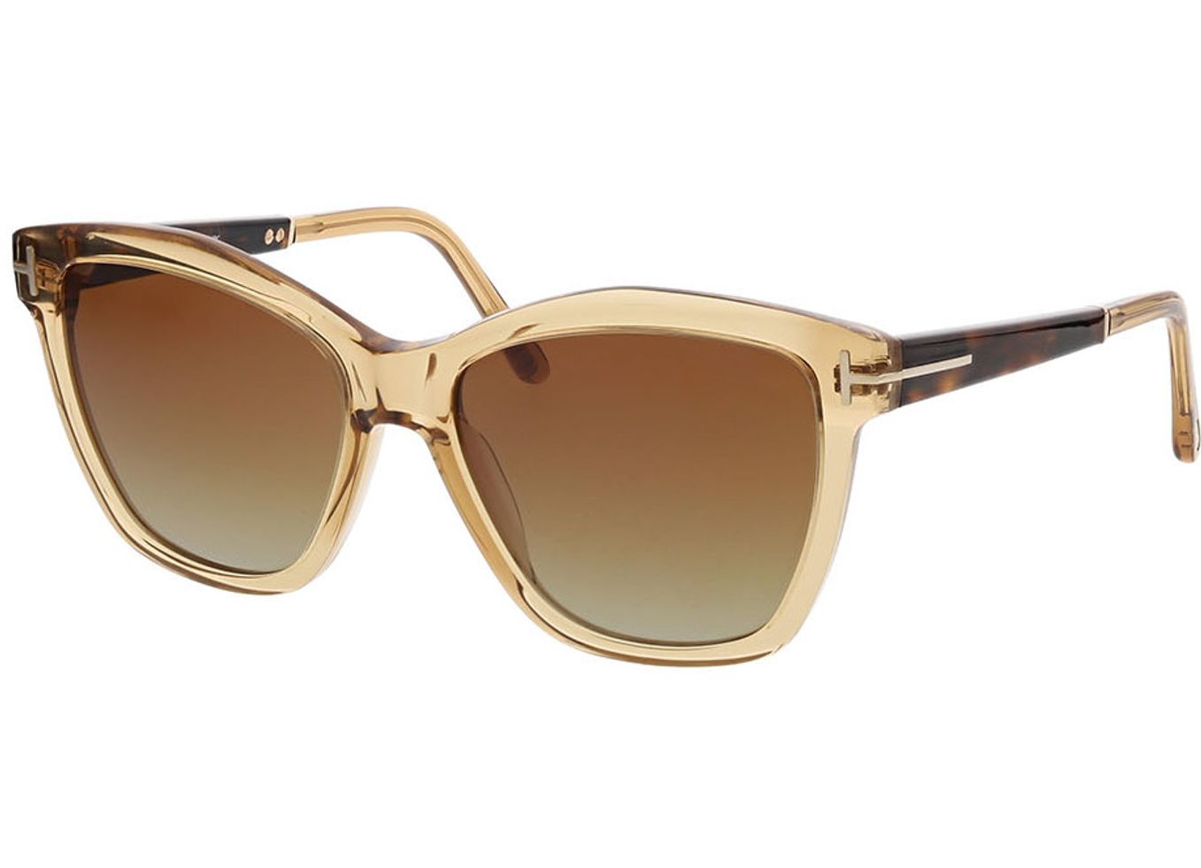 Tom Ford Lucia FT1087 45F 54-16 Sonnenbrille mit Sehstärke erhältlich, Damen, Vollrand, Eckig von Tom Ford