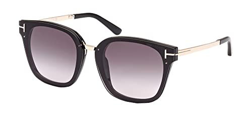 Tom Ford Sonnenbrillen PHILIPPA-02 FT 1014 Shiny Black/Grey Shaded 68/11/140 Damen von Tom Ford