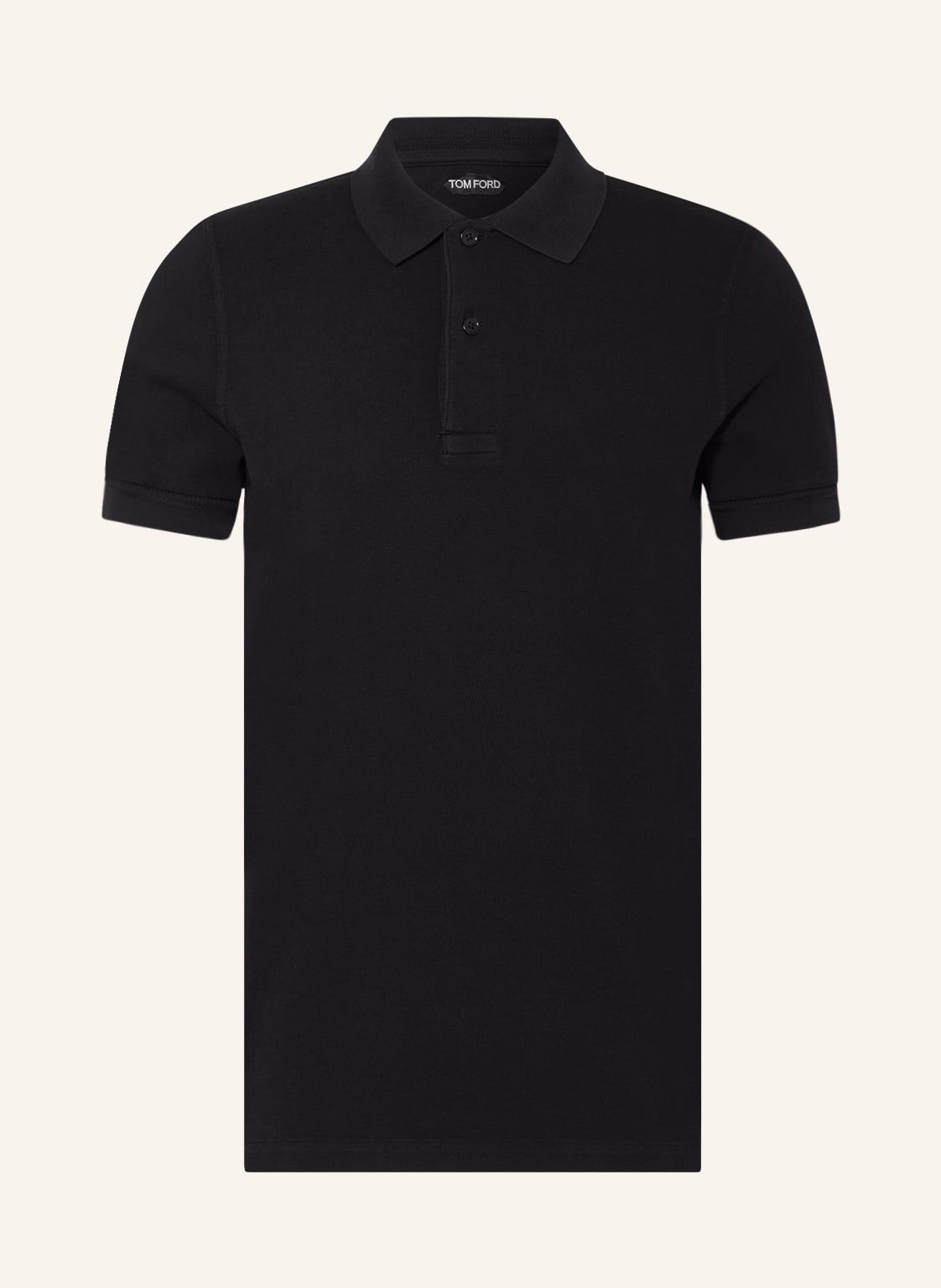 Tom Ford Piqué-Poloshirt schwarz von Tom Ford