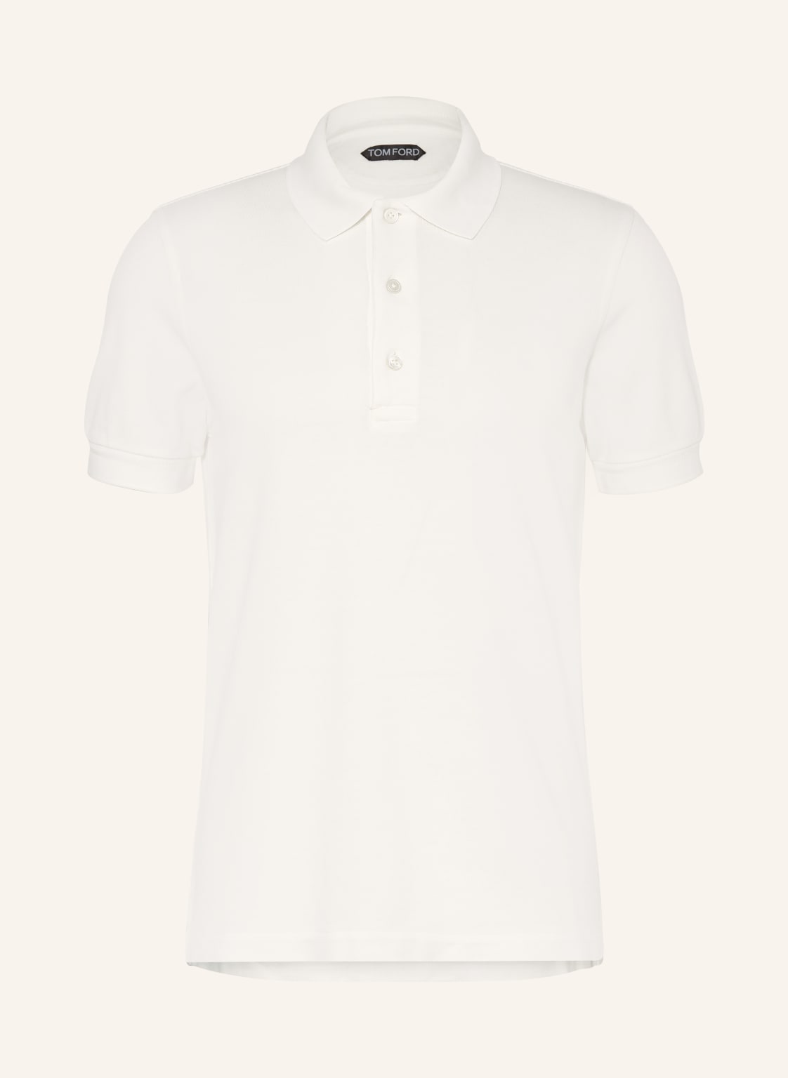 Tom Ford Piqué-Poloshirt weiss von Tom Ford