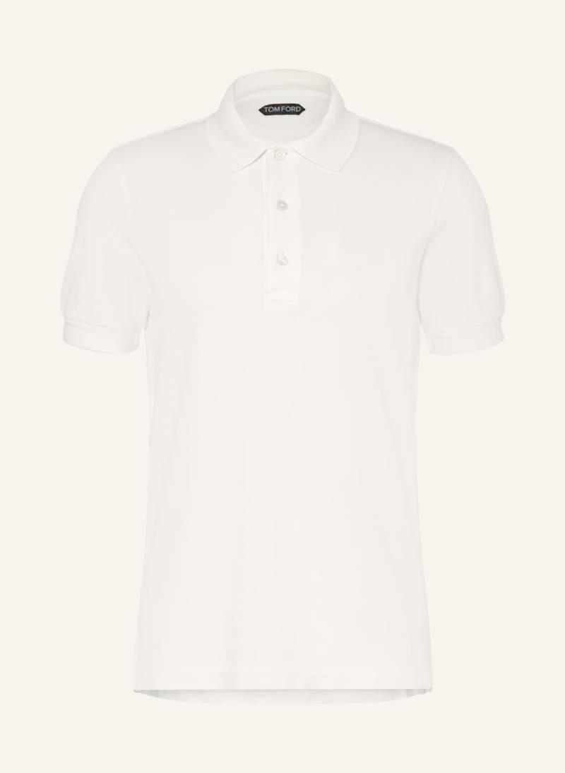 Tom Ford Piqué-Poloshirt weiss von Tom Ford