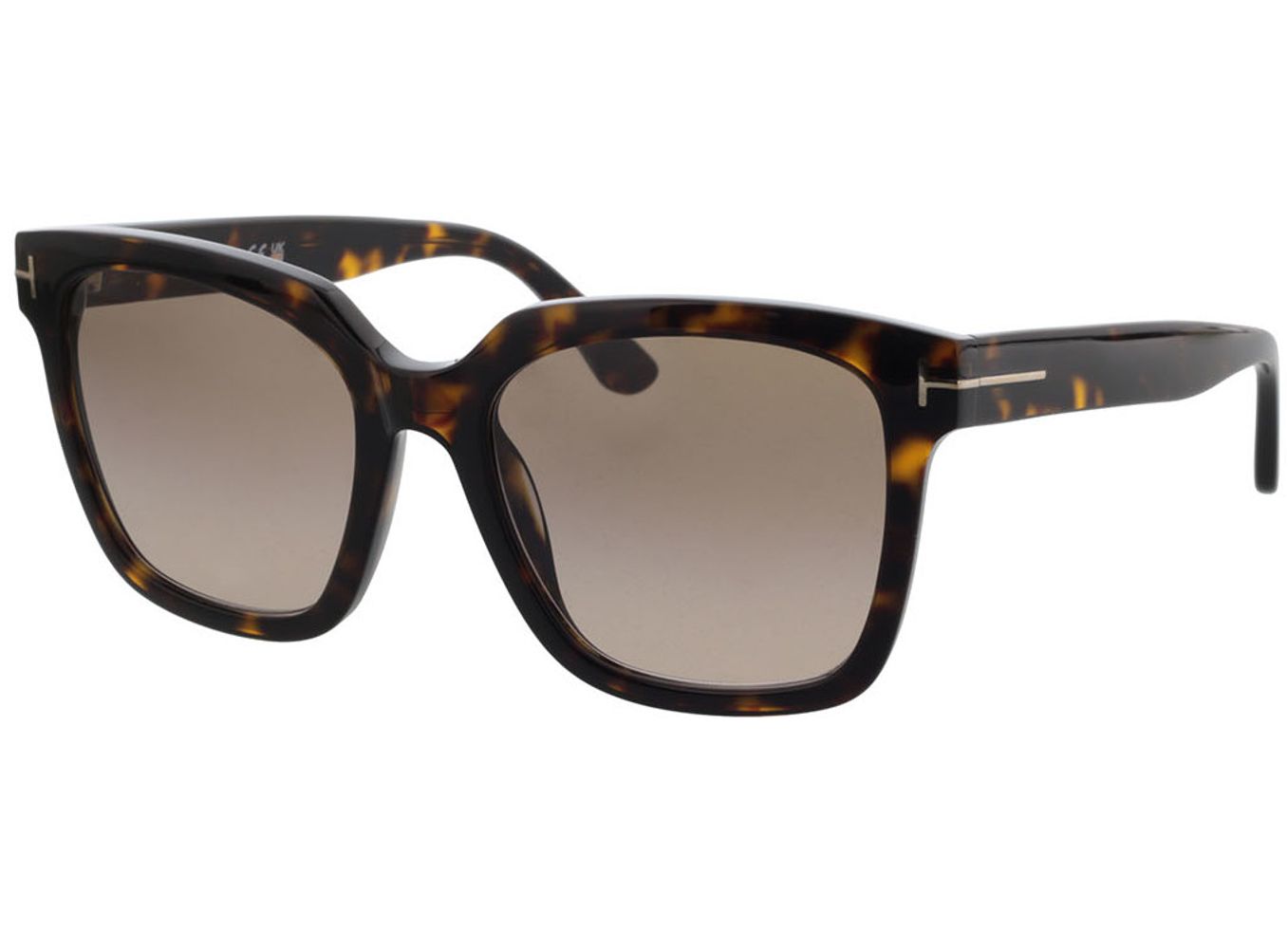 Tom Ford Selby FT0952 52F 55-19 Sonnenbrille mit Sehstärke erhältlich, Damen, Vollrand, Eckig von Tom Ford