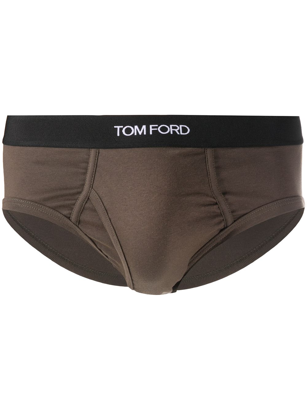 TOM FORD Slip mit Logo - Grün von TOM FORD