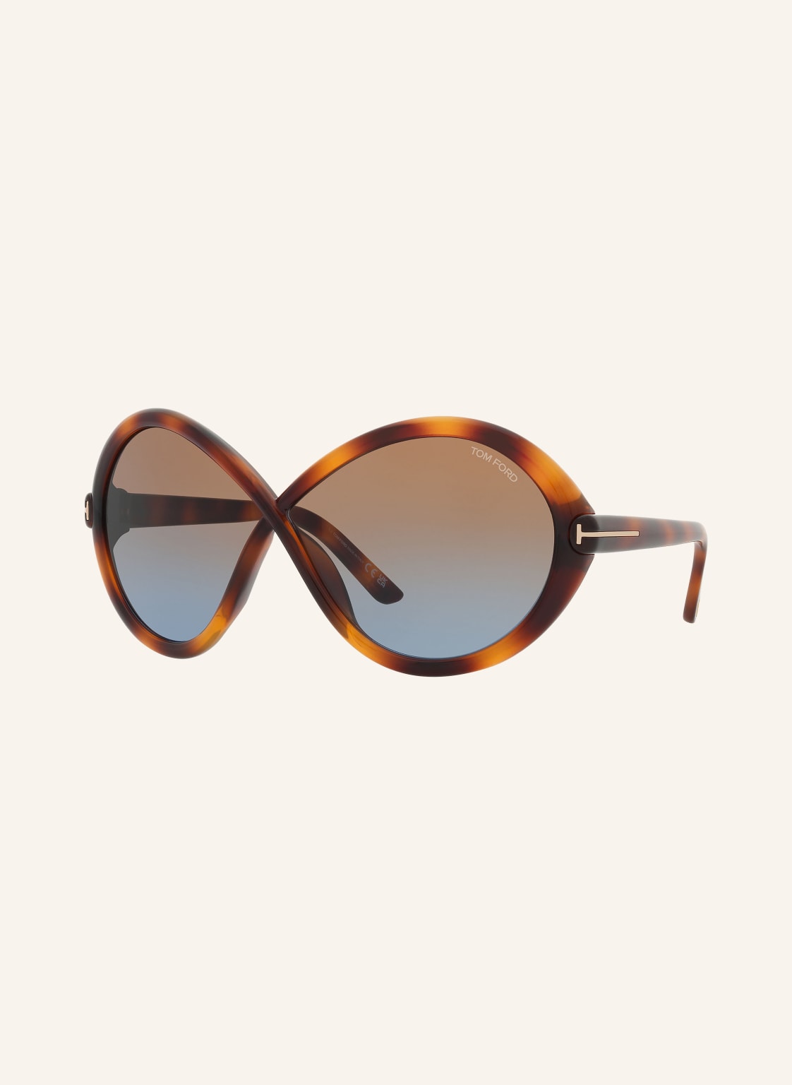 Tom Ford Sonnenbrille tr001772 Jada braun von Tom Ford