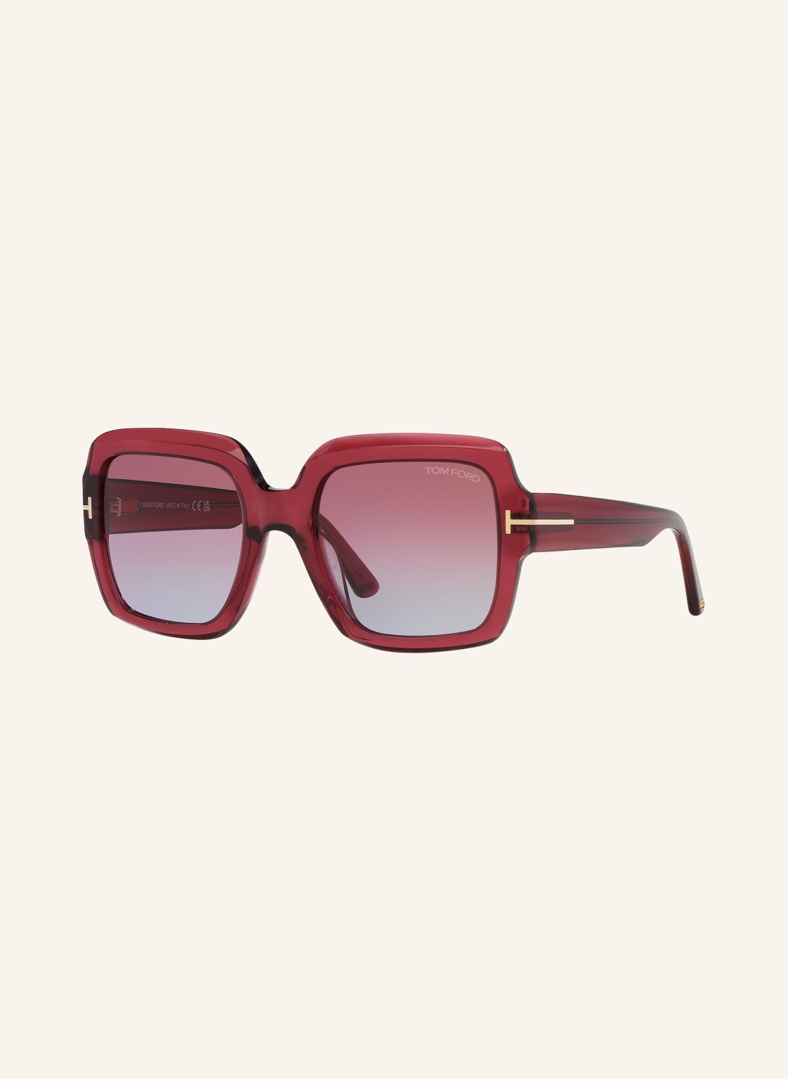 Tom Ford Sonnenbrille tr001783 Kaya rot von Tom Ford