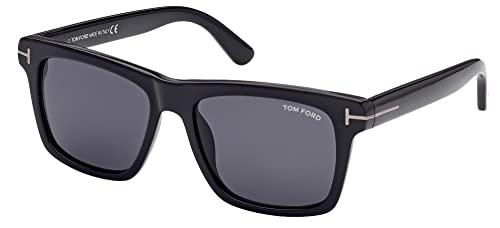 Tom Ford Sonnenbrillen BUCKEY-02 FT 0906-N Shiny Black/Grey 58/17/145 Herren von Tom Ford