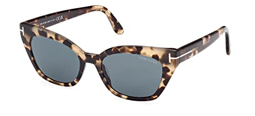 Tom Ford JULIETTE FT 1031 Blonde Havana/Blue 52/18/140 Damen Sonnenbrillen von Tom Ford