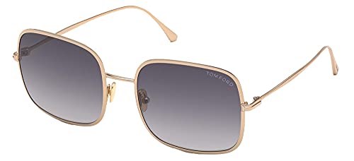 Tom Ford Sonnenbrillen KEIRA FT 0865 Shiny Rose Gold/Grey Shaded 58/20/140 Damen von Tom Ford