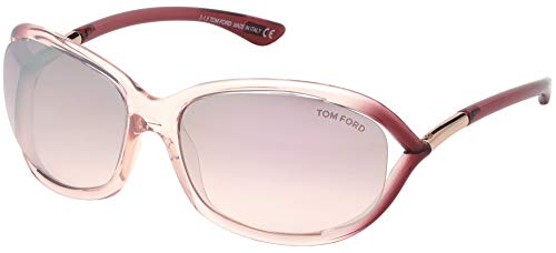 Tom Ford Unisex-Sonnenbrille Jennifer für Erwachsene , Ref. FT0008, Rosa Glanz, 61 von Tom Ford