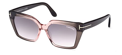 Tom Ford WINONA FT 1030 Beige Shaded/Grey Shaded 53/15/140 Damen Sonnenbrillen von Tom Ford