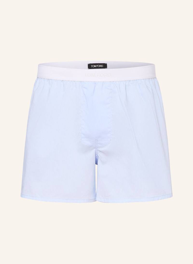 Tom Ford Web-Boxershorts blau von Tom Ford